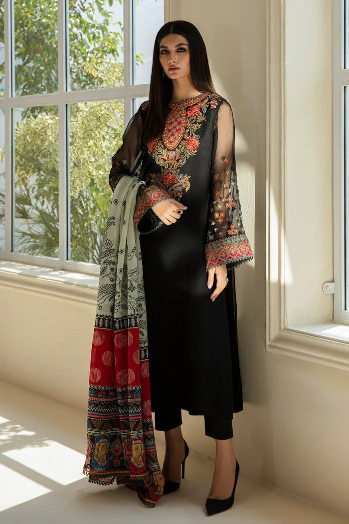 Baroque | Luxury Formals 24 | CHIFFON UF-388 - Aqsa Fabrics