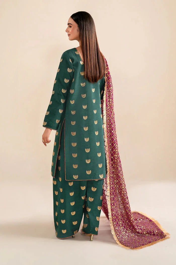 Baroque | Velvet Formals | SILK UF-614 - Aqsa Fabrics