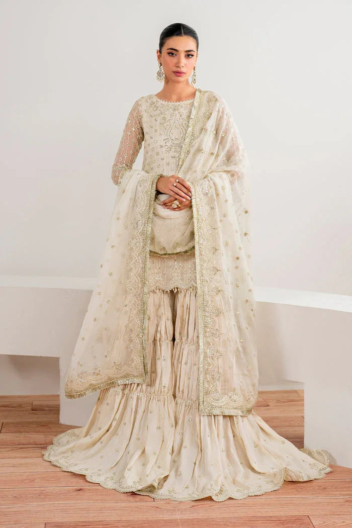 Baroque | Velvet Formals | CHIFFON UF-687 - Aqsa Fabrics