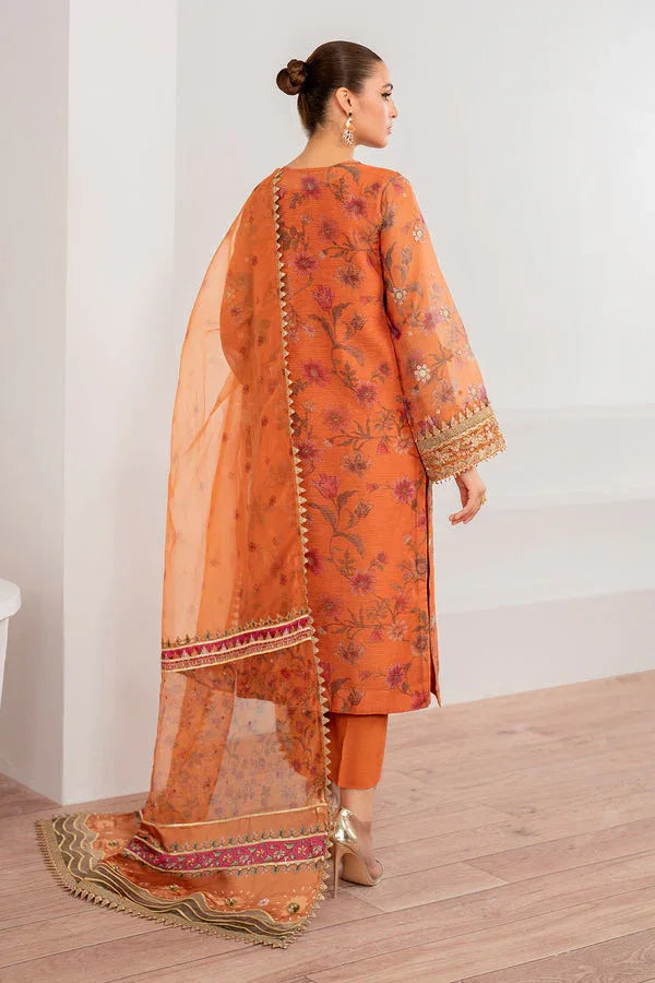 Baroque | Velvet Formals | COTTON NET UF-701 - Aqsa Fabrics