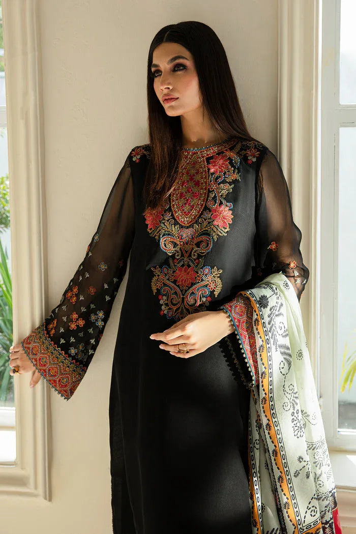 Baroque | Luxury Formals 24 | CHIFFON UF-388 - Aqsa Fabrics