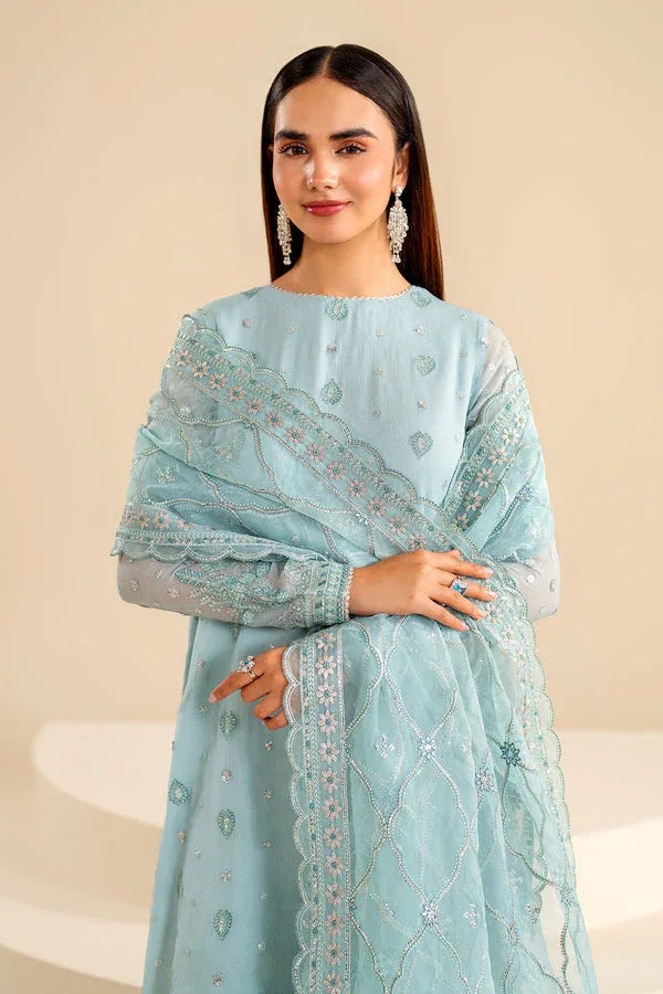 Baroque | Velvet Formals | CHIFFON UF-624 - Aqsa Fabrics