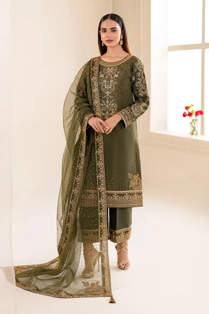 Baroque | Luxury Formals 24 | SILK UF-616 - Aqsa Fabrics