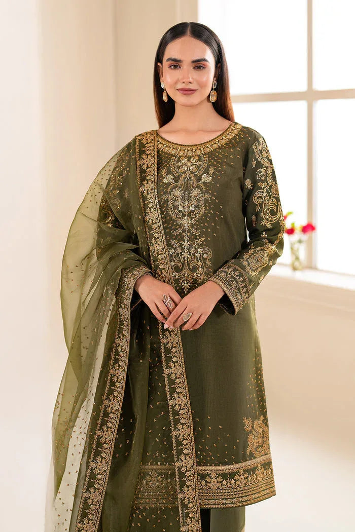 Baroque | Luxury Formals 24 | SILK UF-616 - Aqsa Fabrics