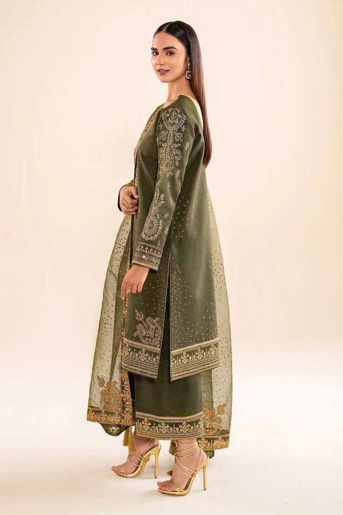 Baroque | Luxury Formals 24 | SILK UF-616 - Aqsa Fabrics