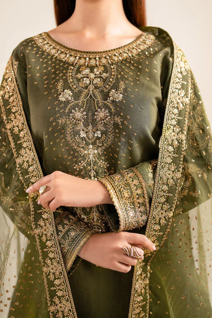 Baroque | Luxury Formals 24 | SILK UF-616 - Aqsa Fabrics