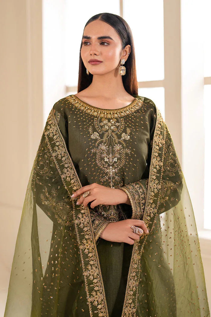 Baroque | Luxury Formals 24 | SILK UF-616 - Aqsa Fabrics