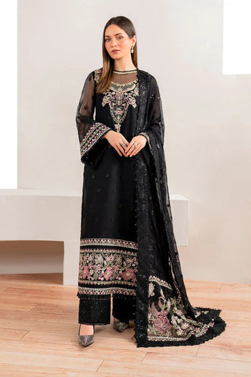 Baroque | Velvet Formals | CHIFFON UF-679 - Aqsa Fabrics