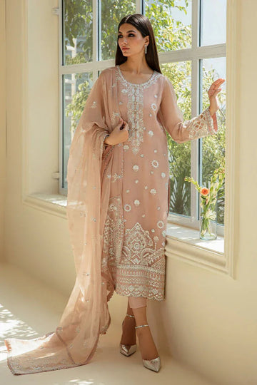 Baroque | Luxury Formals 24 | CHIFFON UF-389 - Aqsa Fabrics