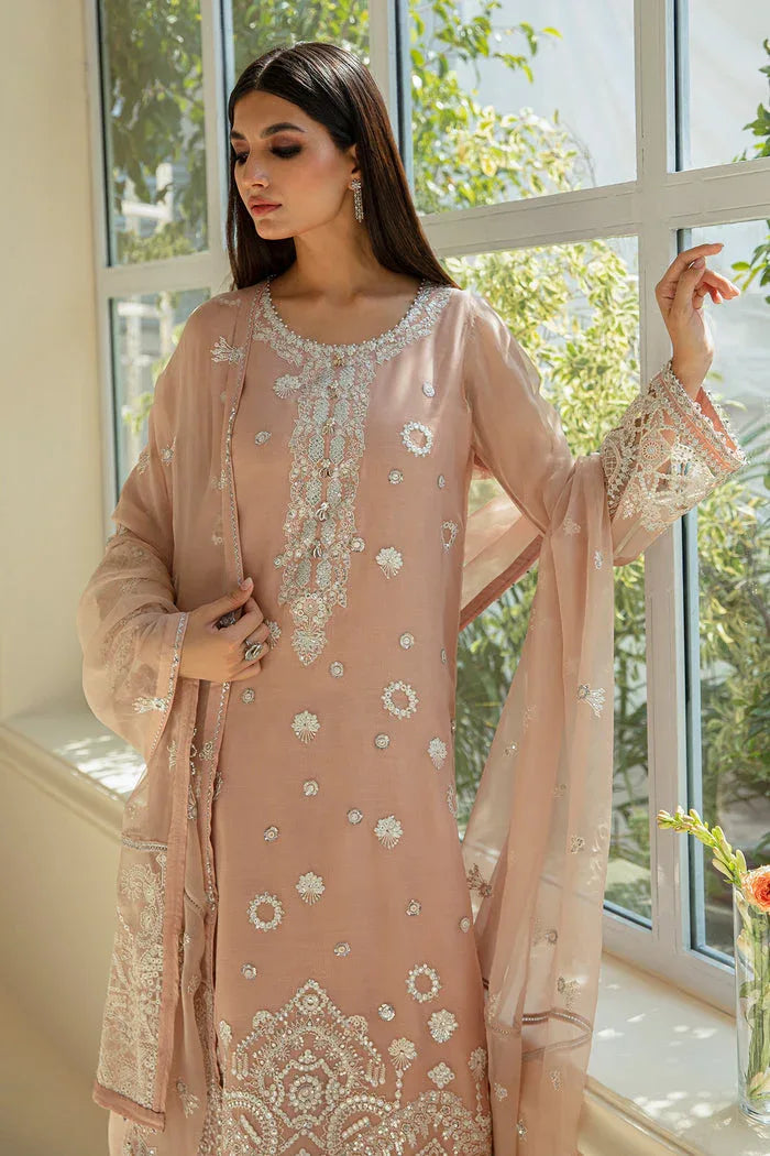 Baroque | Luxury Formals 24 | CHIFFON UF-389 - Aqsa Fabrics