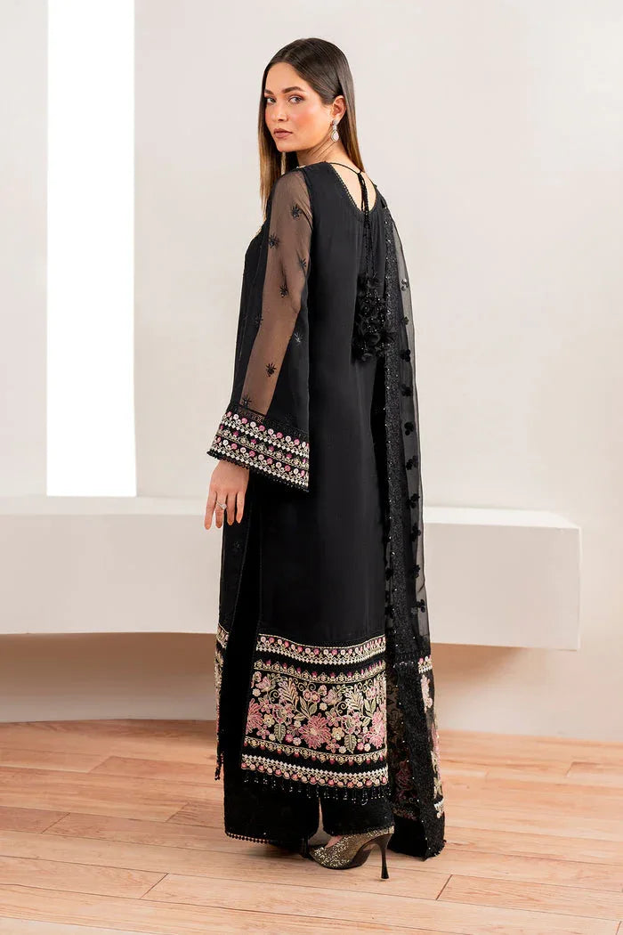Baroque | Velvet Formals | CHIFFON UF-679 - Aqsa Fabrics