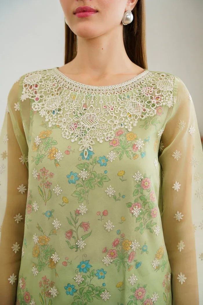 Baroque | Luxury Formals 24 | ORGANZA UF-521 - Aqsa Fabrics