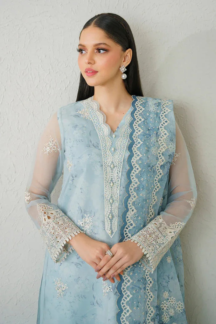 Baroque | Luxury Formals 24 | ORGANZA UF-522 - Aqsa Fabrics