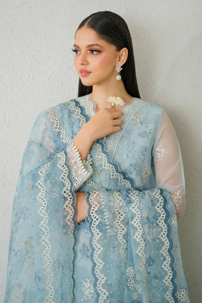Baroque | Luxury Formals 24 | ORGANZA UF-522 - Aqsa Fabrics