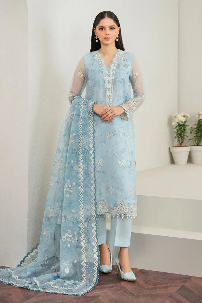 Baroque | Luxury Formals 24 | ORGANZA UF-522 - Aqsa Fabrics