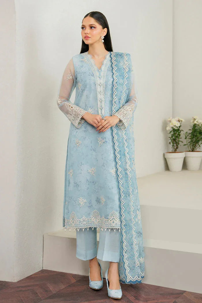 Baroque | Luxury Formals 24 | ORGANZA UF-522 - Aqsa Fabrics