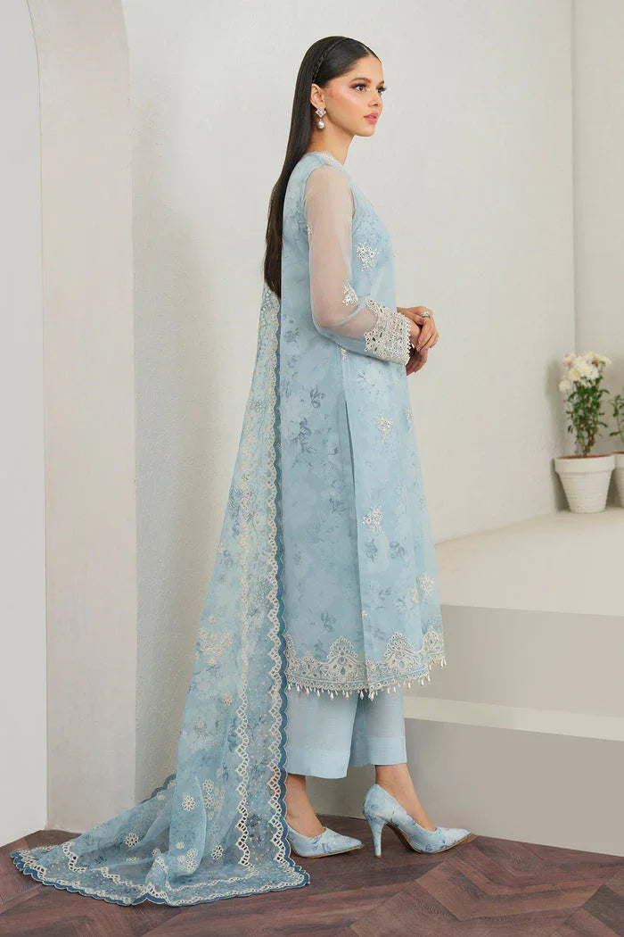 Baroque | Luxury Formals 24 | ORGANZA UF-522 - Aqsa Fabrics