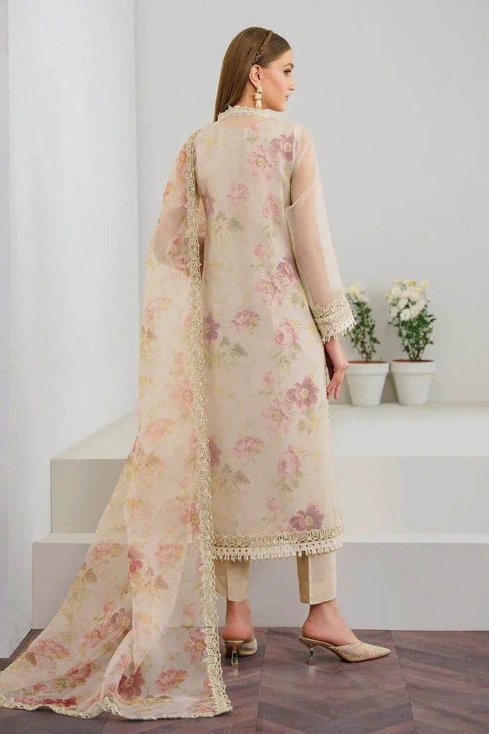 Baroque | Velvet Formals | ORGANZA UF-523 - Aqsa Fabrics