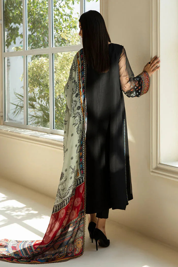 Baroque | Luxury Formals 24 | CHIFFON UF-388 - Aqsa Fabrics