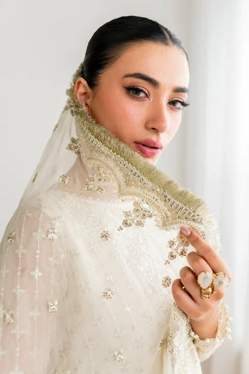 Baroque | Velvet Formals | CHIFFON UF-687 - Aqsa Fabrics