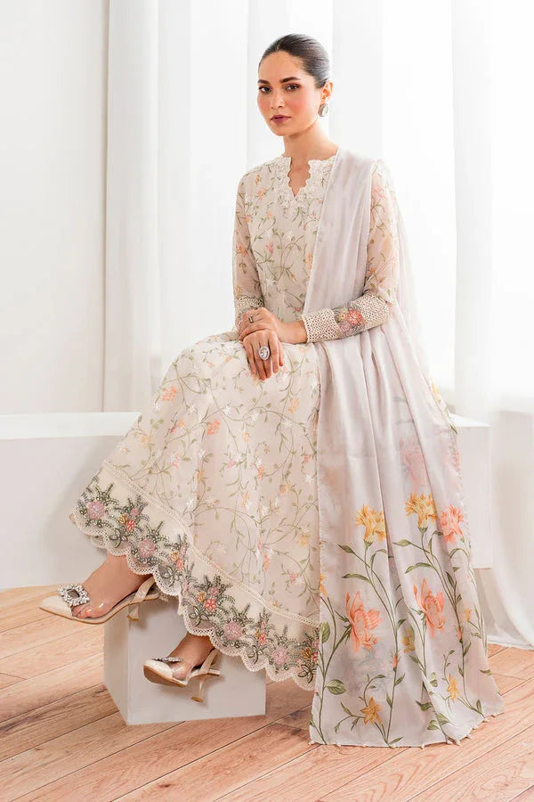 Baroque | Luxury Pret 24 | COTTON PATTI PR-986 - Aqsa Fabrics