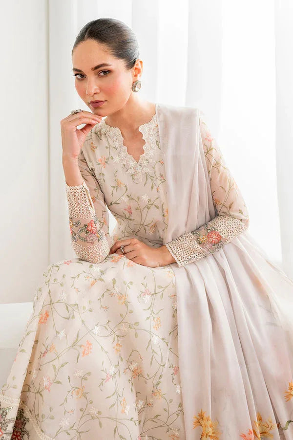 Baroque | Luxury Pret 24 | COTTON PATTI PR-986 - Aqsa Fabrics