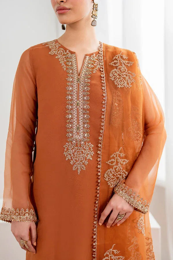 Baroque | Luxury Pret 24 | CHIFFON PR-987 - Aqsa Fabrics