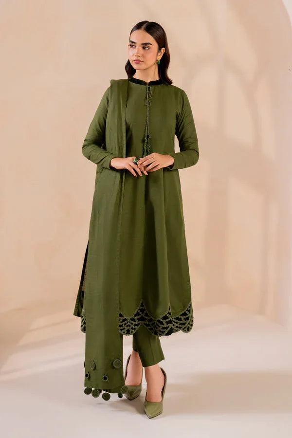 Baroque | Luxury Pret 24 | KHADDAR PR-1007 - Aqsa Fabrics