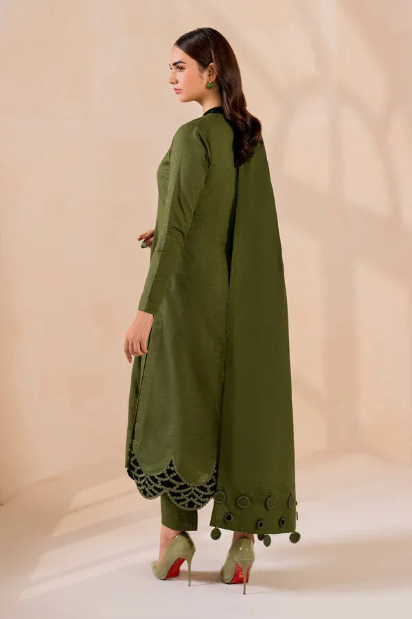 Baroque | Luxury Pret 24 | KHADDAR PR-1007 - Aqsa Fabrics