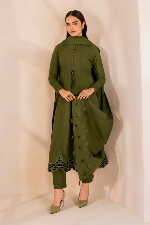 Baroque | Luxury Pret 24 | KHADDAR PR-1007 - Aqsa Fabrics