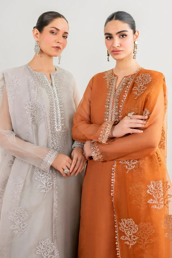 Baroque | Luxury Pret 24 | CHIFFON PR-988 - Aqsa Fabrics