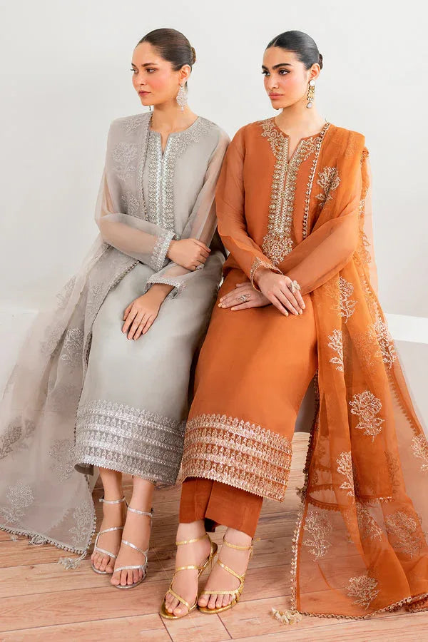 Baroque | Luxury Pret 24 | CHIFFON PR-988 - Aqsa Fabrics