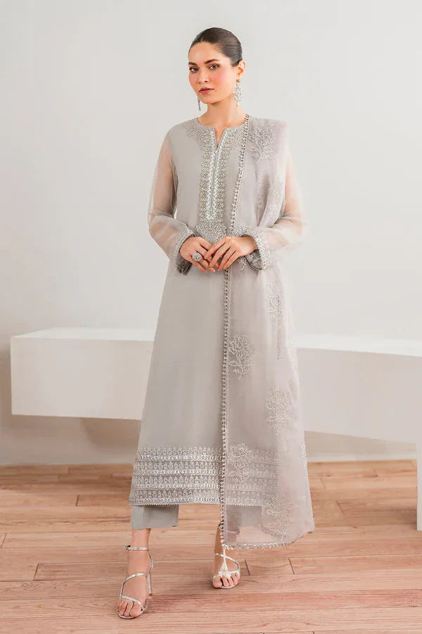 Baroque | Luxury Pret 24 | CHIFFON PR-988 - Aqsa Fabrics