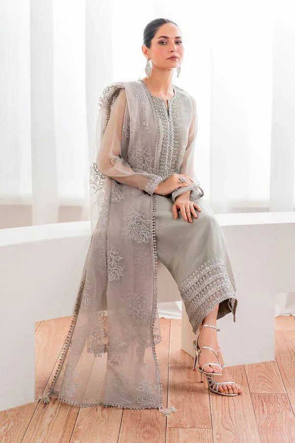 Baroque | Luxury Pret 24 | CHIFFON PR-988 - Aqsa Fabrics