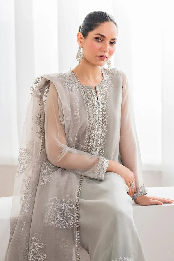 Baroque | Luxury Pret 24 | CHIFFON PR-988 - Aqsa Fabrics