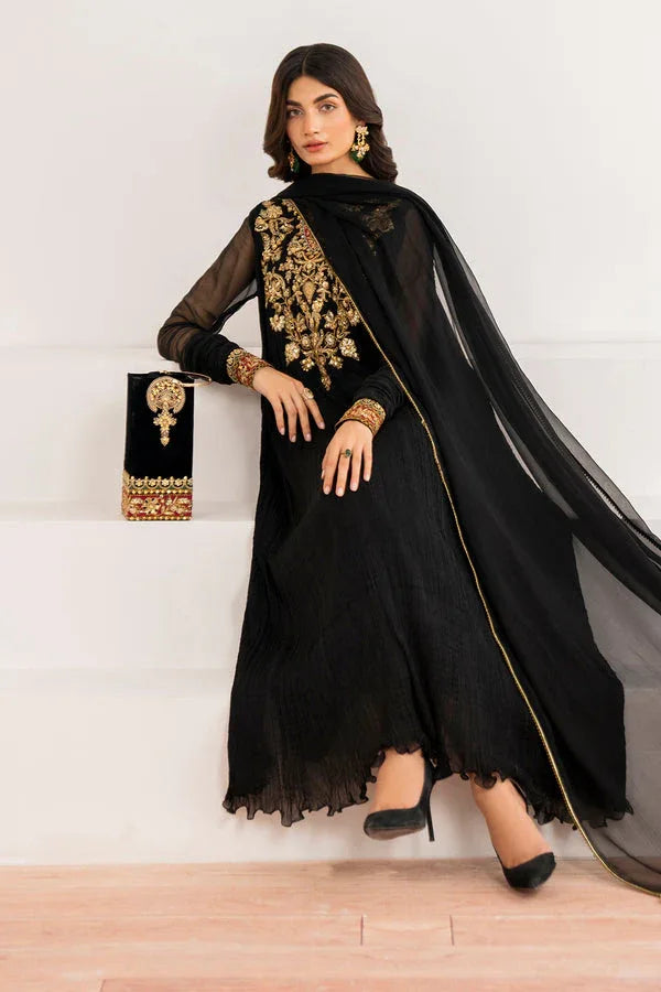 Baroque | Luxury Pret 24 | CRUSH CHIFFON PR-992 - Aqsa Fabrics