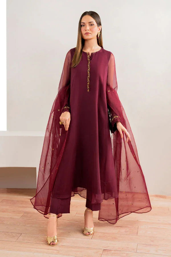 Baroque | Luxury Pret 24 | CHIFFON PR-981 - Aqsa Fabrics