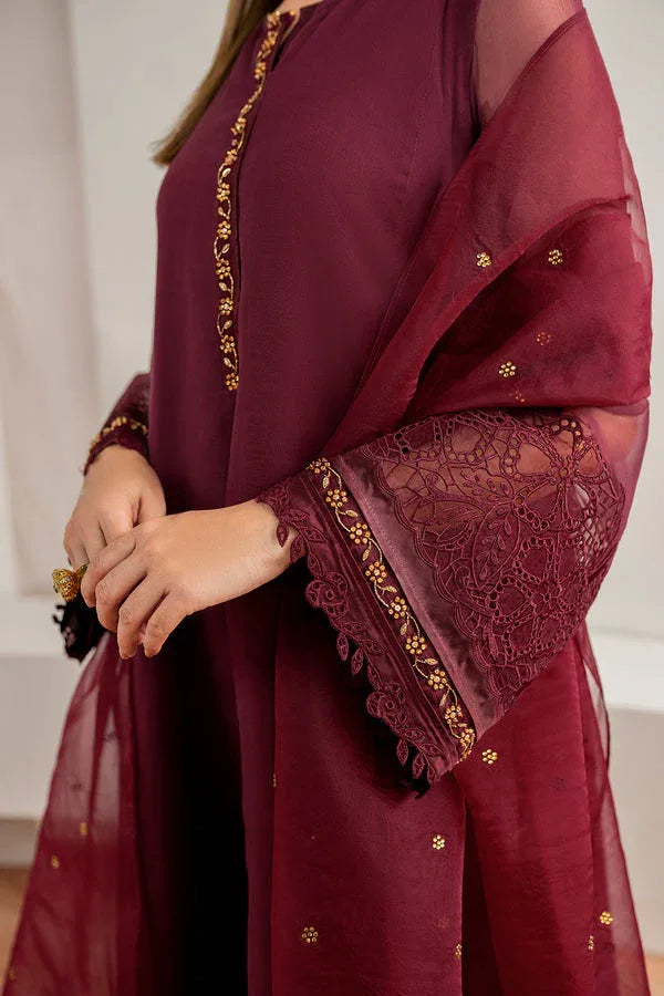 Baroque | Luxury Pret 24 | CHIFFON PR-981 - Aqsa Fabrics