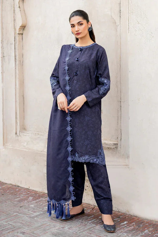 Baroque | Luxury Pret 24 | VISCOSE UF-726 - Aqsa Fabrics