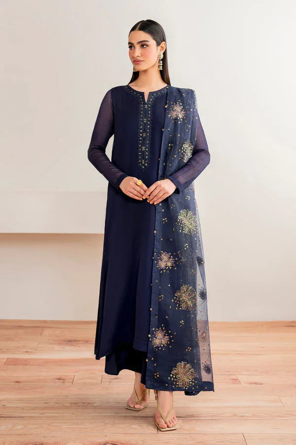 Baroque | Luxury Pret 24 | CHIFFON PR-983 - Aqsa Fabrics
