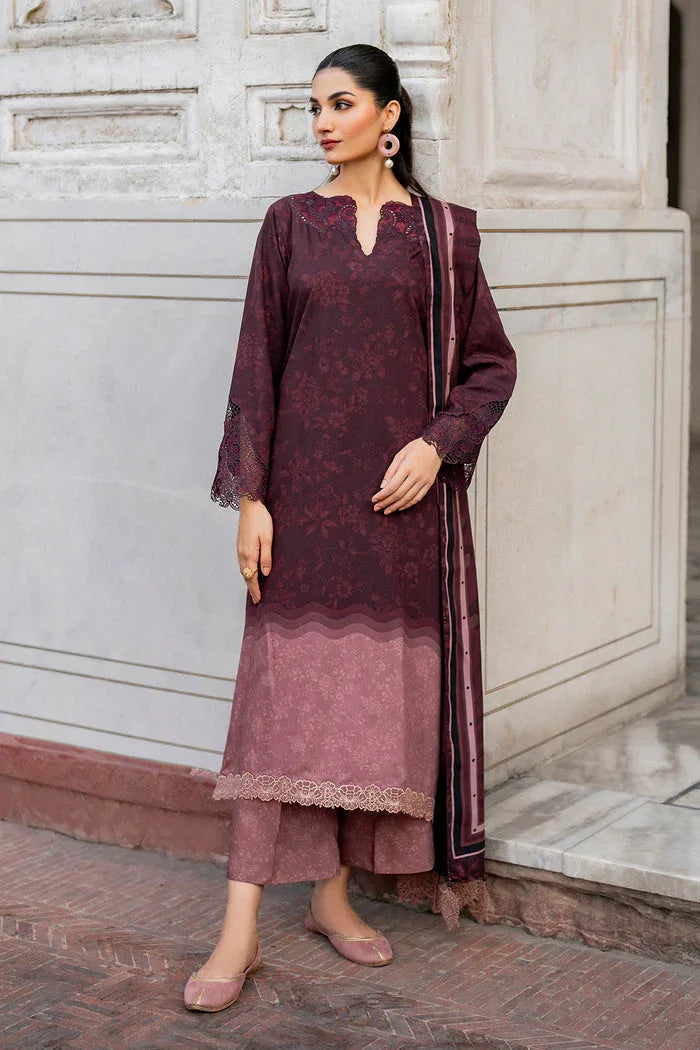 Baroque | Luxury Pret 24 | VISCOSE UF-721 - Aqsa Fabrics
