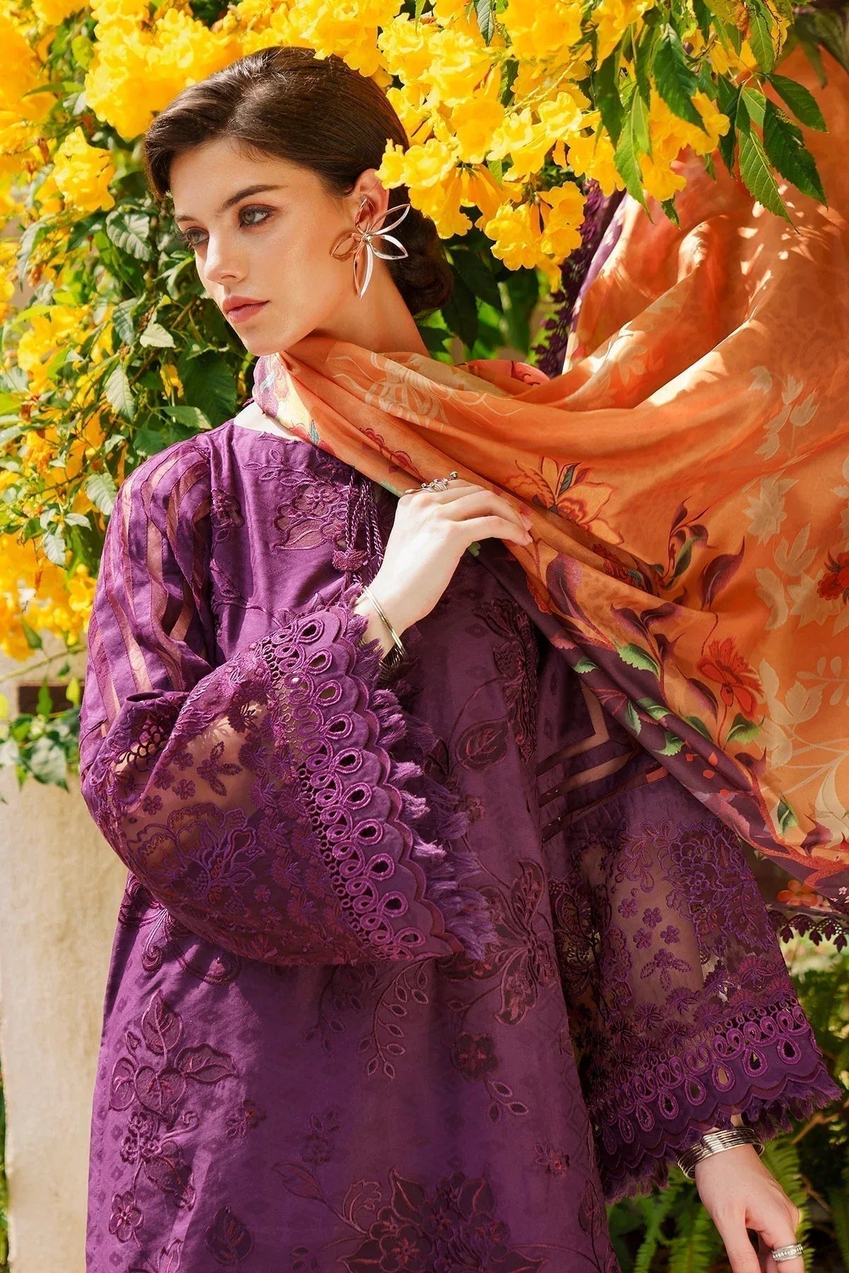 Baroque | Swiss Lawn 24 | SL12-D04 - Aqsa Fabrics