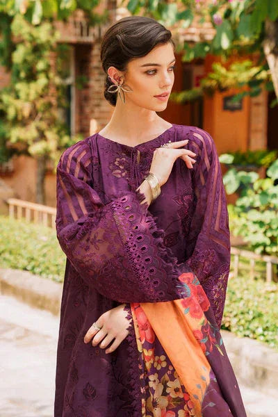 Baroque | Swiss Lawn 24 | SL12-D04 - Aqsa Fabrics