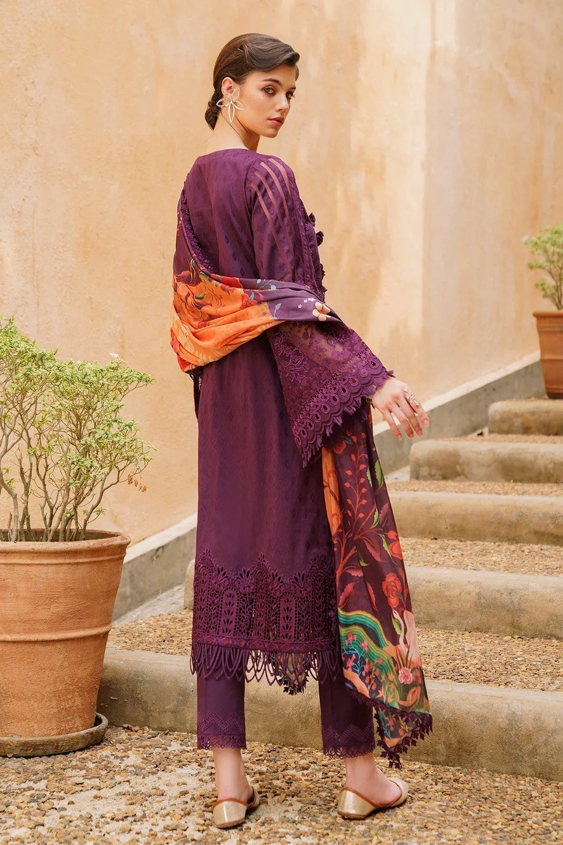 Baroque | Swiss Lawn 24 | SL12-D04 - Aqsa Fabrics