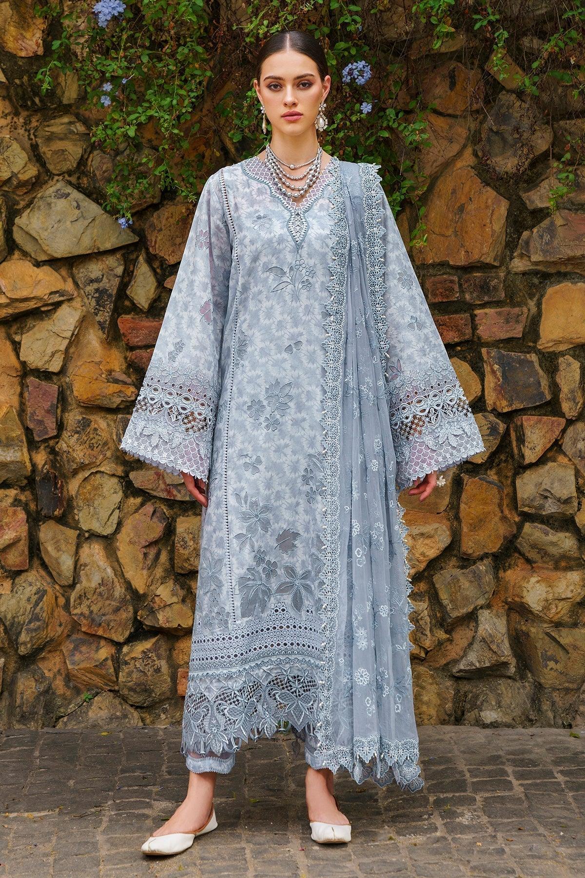 Baroque | Swiss Lawn 24 | SL12-D05 - Aqsa Fabrics