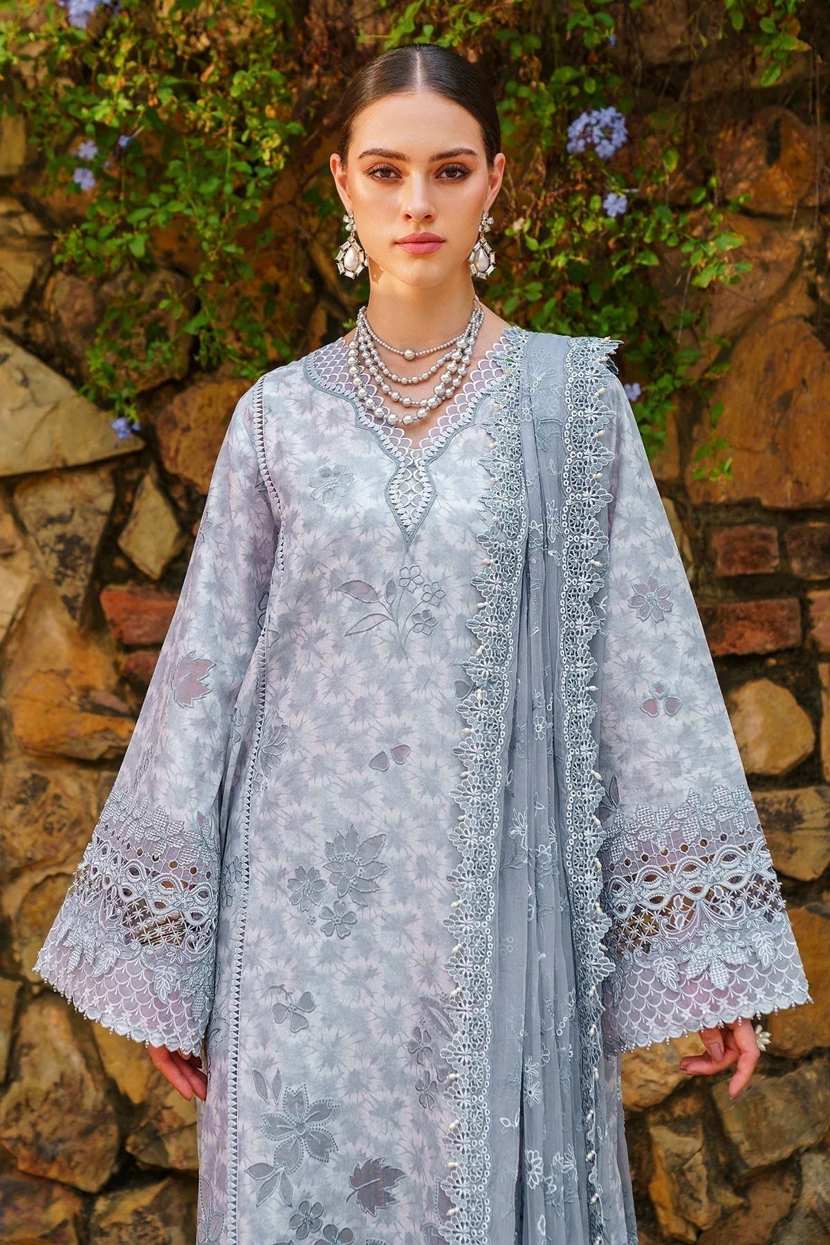 Baroque | Swiss Lawn 24 | SL12-D05 - Aqsa Fabrics