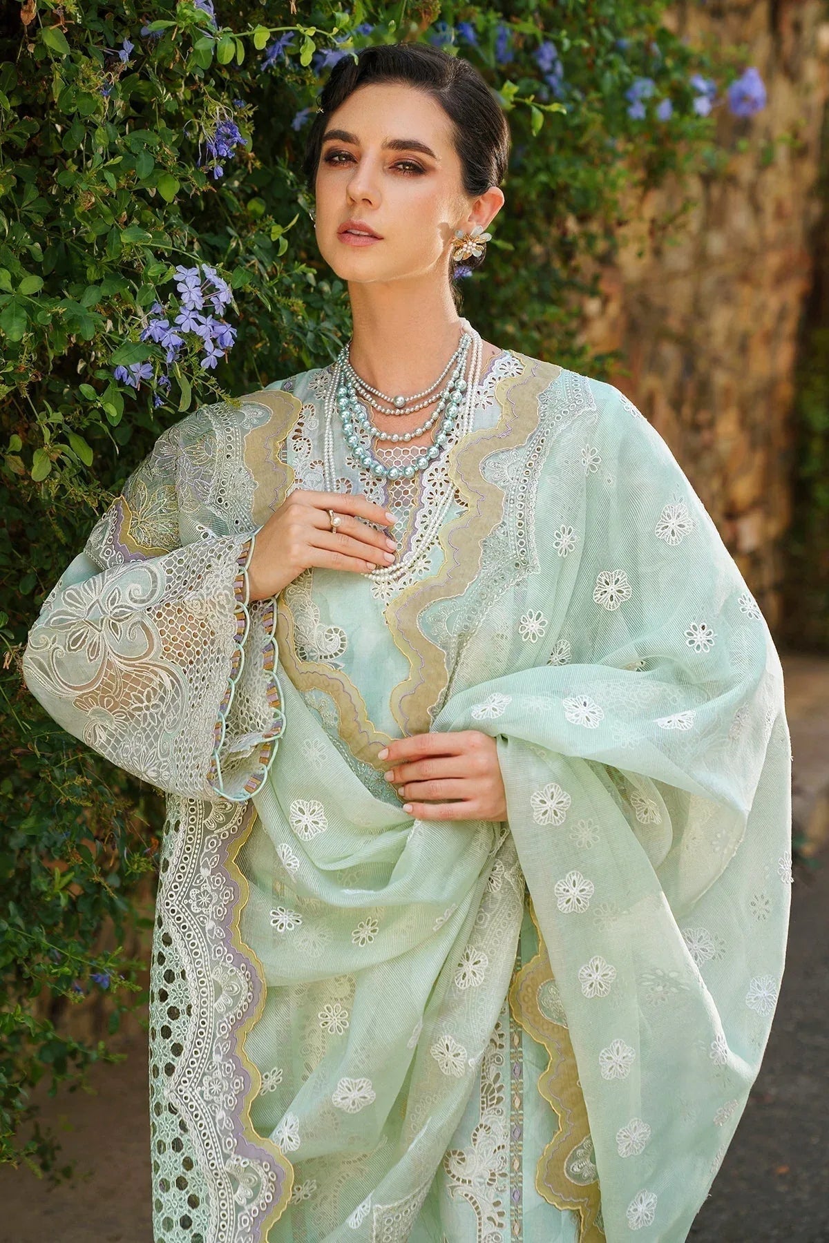 Baroque | Swiss Lawn 24 | SL12-D07 - Aqsa Fabrics