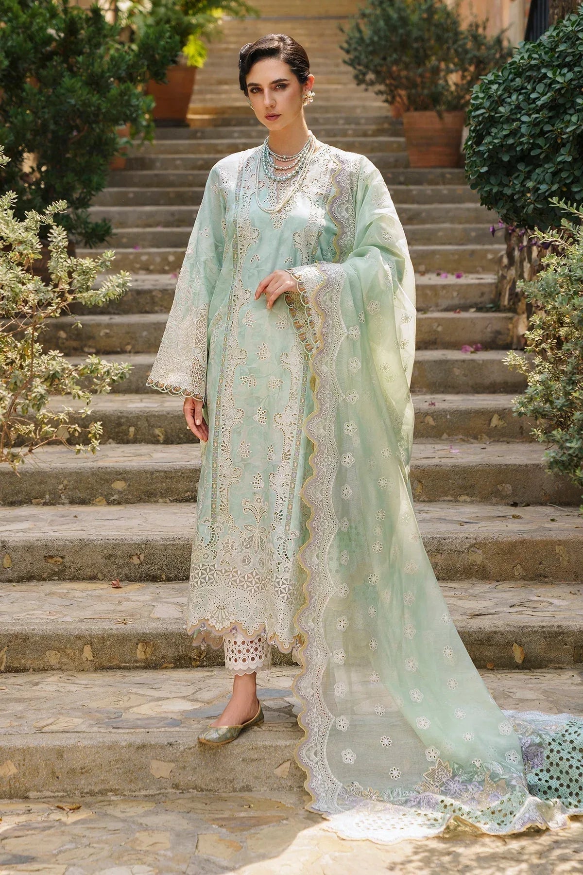Baroque | Swiss Lawn 24 | SL12-D07 - Aqsa Fabrics