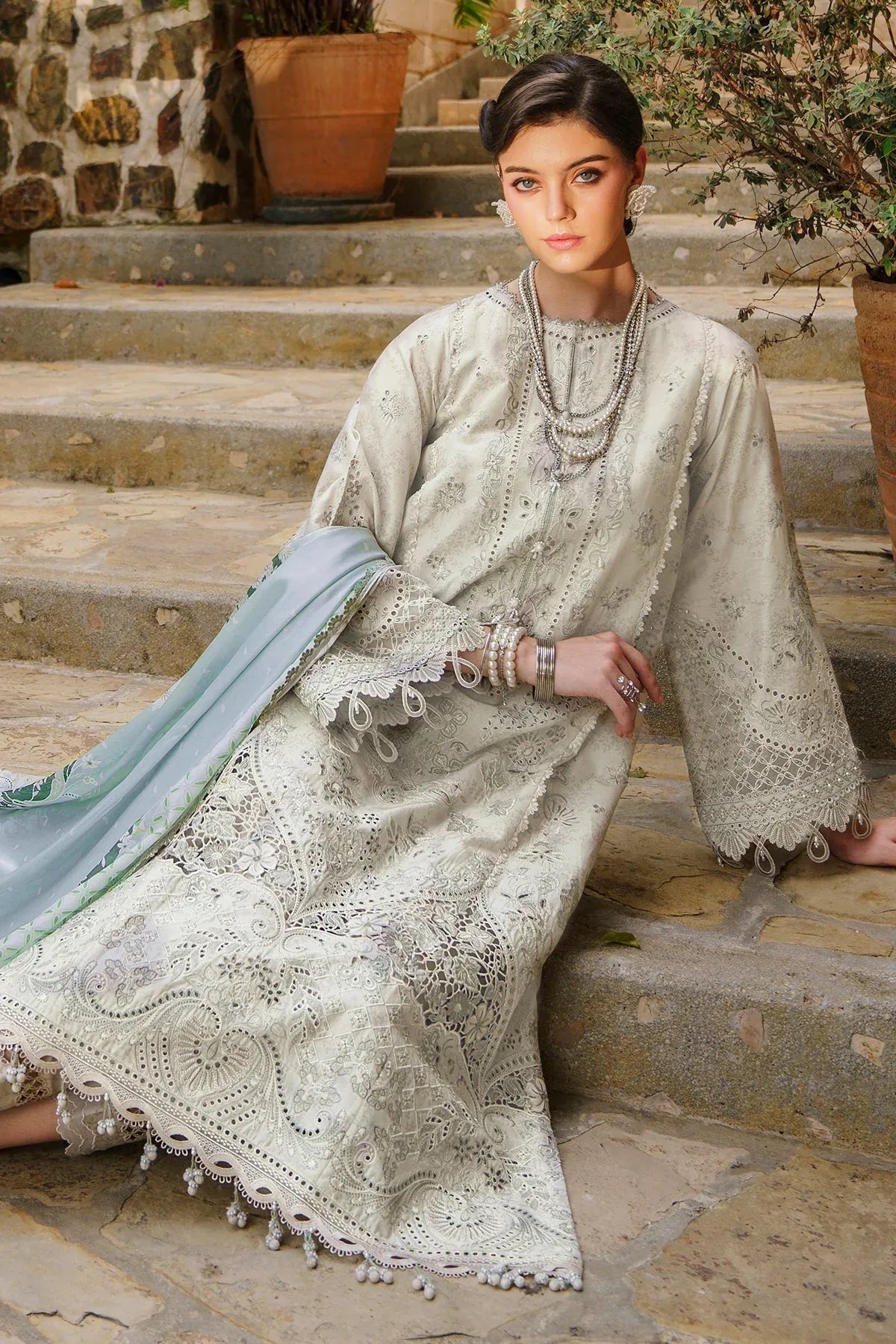 Baroque | Swiss Lawn 24 | SL12-D01 - Aqsa Fabrics