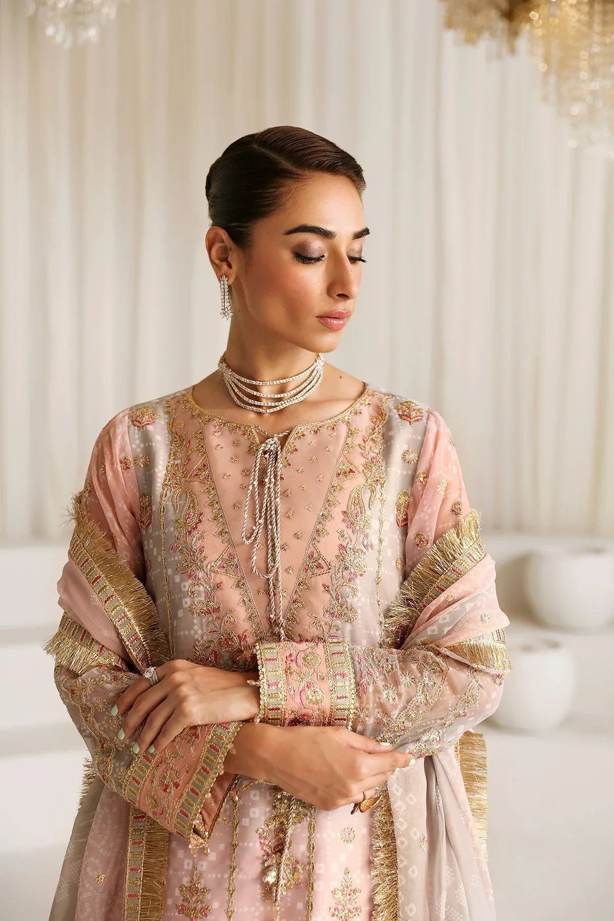 Alizeh | La Ruha Wedding Formals | AF-CH-2181-Breeze - Aqsa Fabrics